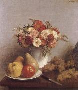 Flowers and fruit Henri Fantin-Latour